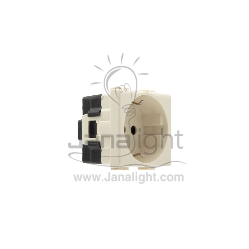 بريزة مجوفة ماتكس بيج A5440/3E beige Choco socket matix edge